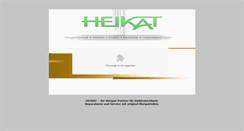 Desktop Screenshot of hei-kat.de